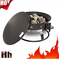 Fire Bowl Portable Propane Outdoor Metal Gas Fire Pit