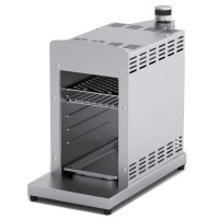 Full SS 304 Gas Steak Grill with Infrared Lamp BBQ grill